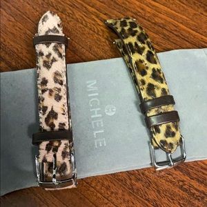 2 leopard Michele bands